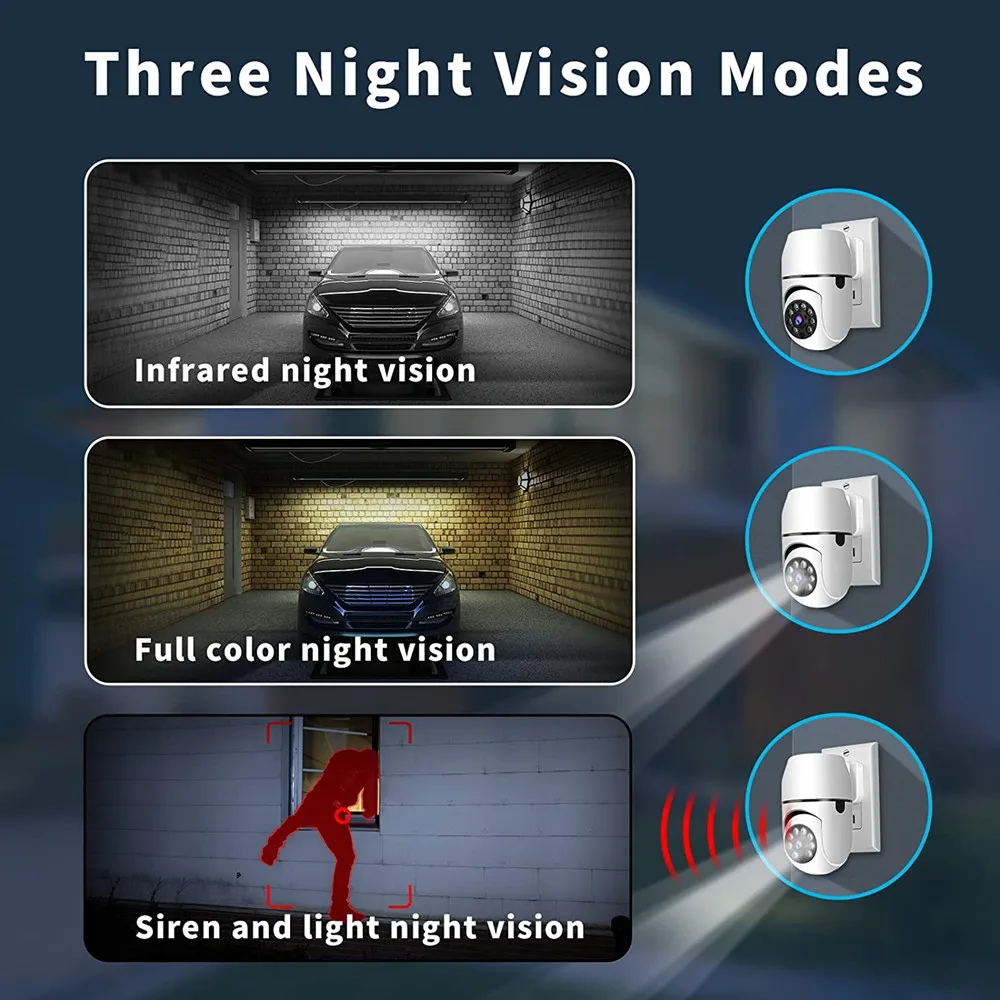 Tuya WiFi IP Camera 1080P HD Smart Wireless Two-way Audio Night Vision Motion Detection Security Cameras Smart Home Surveillance - Image 6