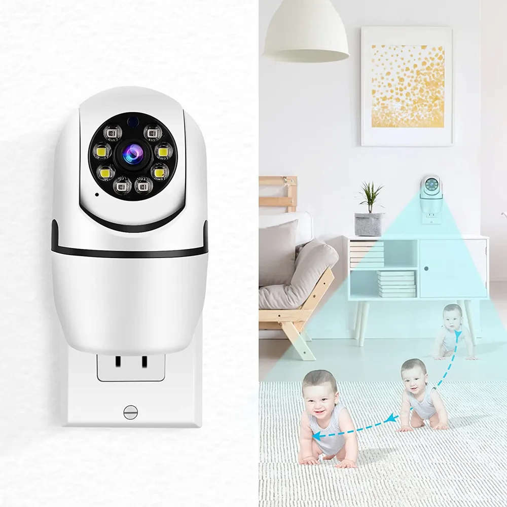 Tuya WiFi IP Camera 1080P HD Smart Wireless Two-way Audio Night Vision Motion Detection Security Cameras Smart Home Surveillance - Image 2