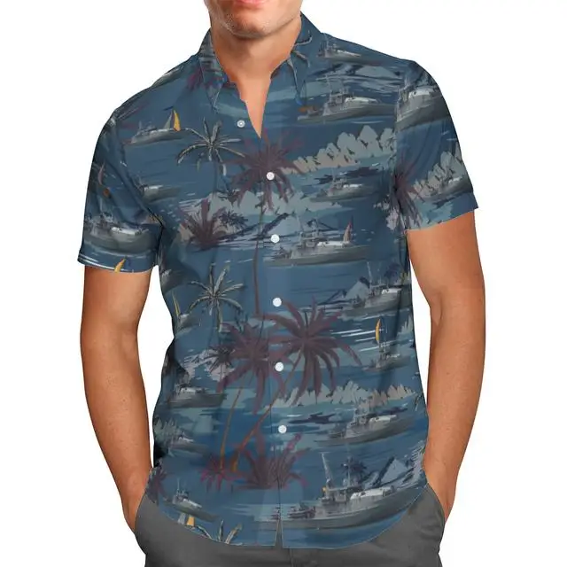 Oversized Streetwear 3D Anime Green Short Sleeve Hawaiian Shirt Men's Beach Summer 5XL Social Homme-863 - Image 23