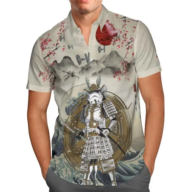 Oversized Streetwear 3D Anime Green Short Sleeve Hawaiian Shirt Men's Beach Summer 5XL Social Homme-863 - Image 22