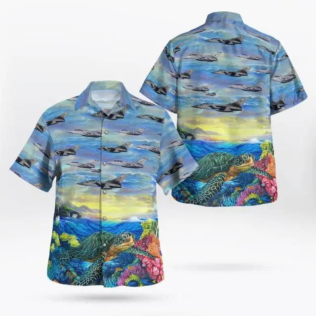 Oversized Streetwear 3D Anime Green Short Sleeve Hawaiian Shirt Men's Beach Summer 5XL Social Homme-863 - Image 18