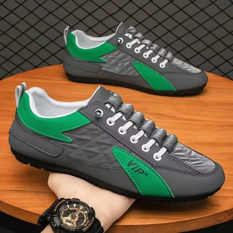 Men's Sneakers Non-slip New Fashion Low Top Casual Shoes Lightweight Men's Shoes Fashion Trend Outdoor Walking Shoes sneakers - Image 3
