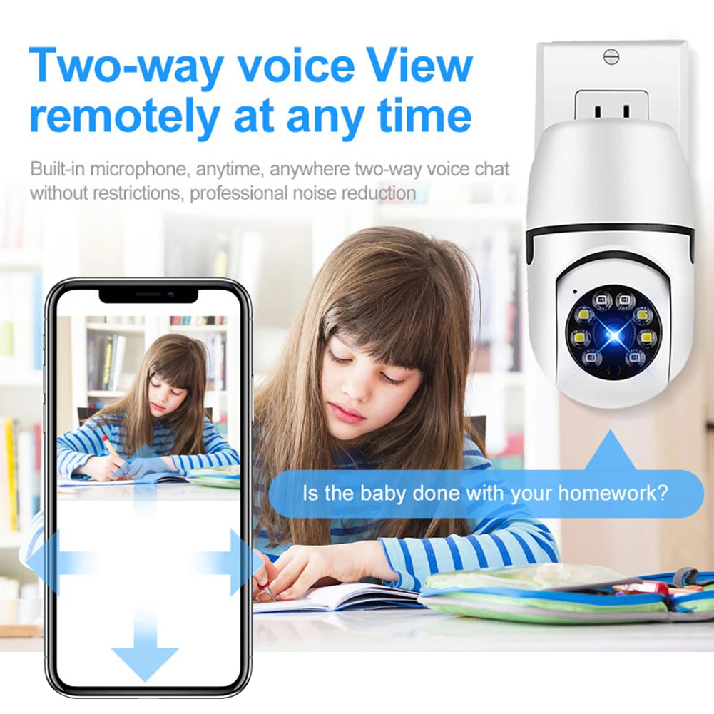 Tuya WiFi IP Camera 1080P HD Smart Wireless Two-way Audio Night Vision Motion Detection Security Cameras Smart Home Surveillance - Image 12