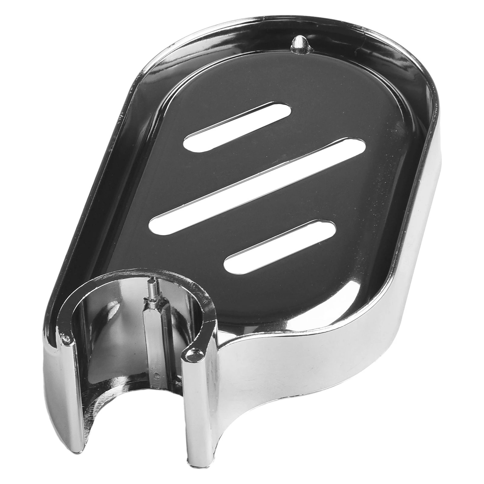 22/24mm Wall Mounted Soap Dish ABS Soap Box Hollow Bottom Drain Soap Holder Shower Soap Rack Soap Pallet Bathroom Organizer - Image 4