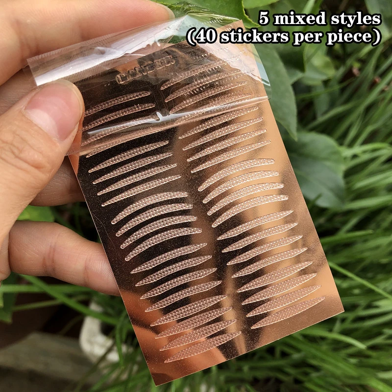 Invisible Eyelid Sticker Double Eyelid Stickers Transparent Self Adhesive Mesh-Lace Eye Tape Sticker Ladies Eye Makeup Tools - Image 15