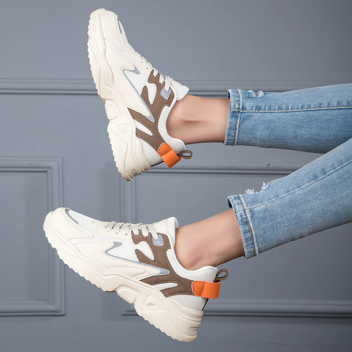 Sneakers Women Running Shoes Cushioned And Lightweight Sports Shoes Walking Sneakers Fashion Air Cushion Shoes - Image 6