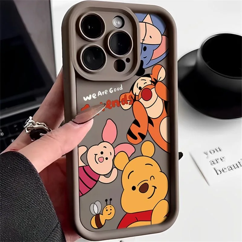 Winnie Honey Multistep Soft Phone Case for VIVO V21 V25E V27E V29E Y22S Y21 Y53S Y51 Y31 Y35 Y36 Y78 Y27 Y17S Y72 Y33S Y16 Y20 - Image 11