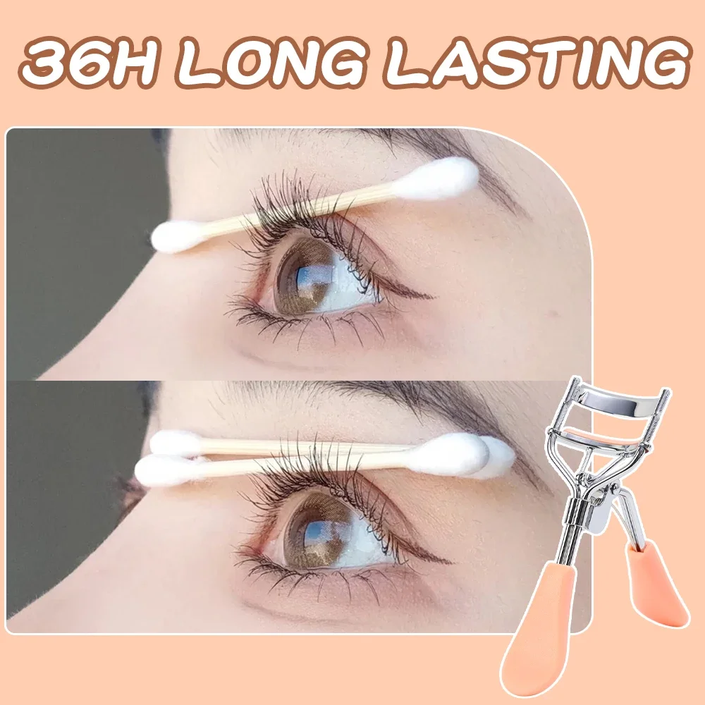 1Pcs Stainless Steel Eyelash Curler Long Lasting Eye Lash Curling Applicator Natural Curly Cosmetic Clip Woman Makeup Tools - Image 3