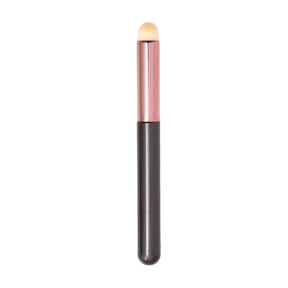 Upgrade Silicone Lip Brush Portable Round Head Lip Brush Professional Mini Concealer Smudge Brush With Cover Makeup Brush - Image 8