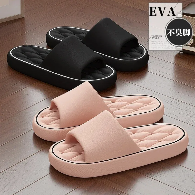 EVA Shower Slipper Quick Drying Non Slip Slippers Bathroom House and Pool Sandals Indoor Slipper for Gym Soft Sole - Image 3