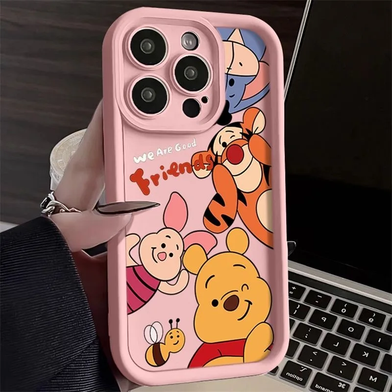 Winnie Honey Multistep Soft Phone Case for VIVO V21 V25E V27E V29E Y22S Y21 Y53S Y51 Y31 Y35 Y36 Y78 Y27 Y17S Y72 Y33S Y16 Y20 - Image 4