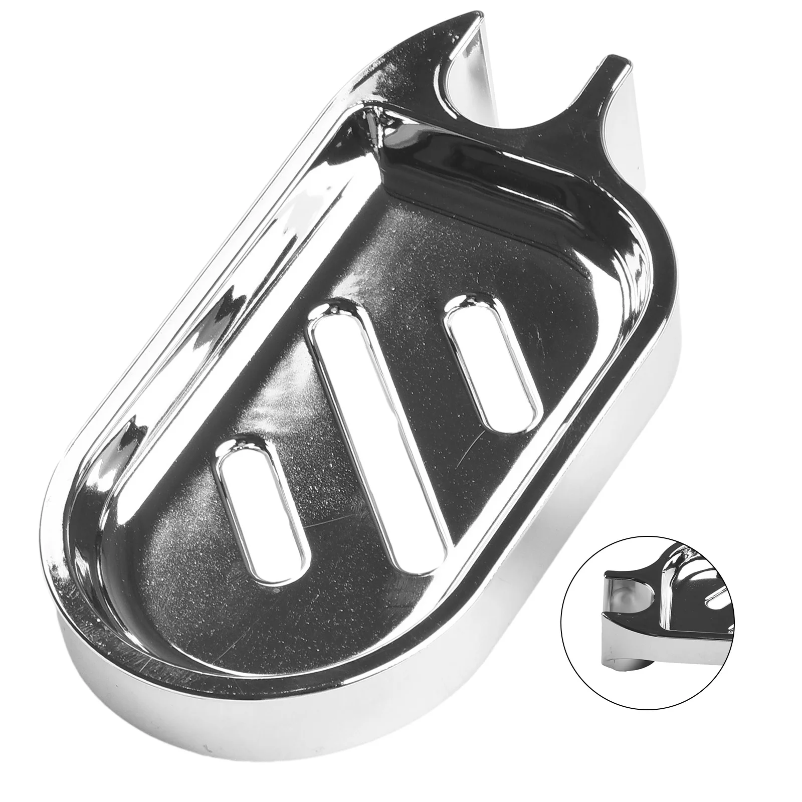 22/24mm Wall Mounted Soap Dish ABS Soap Box Hollow Bottom Drain Soap Holder Shower Soap Rack Soap Pallet Bathroom Organizer - Image 3