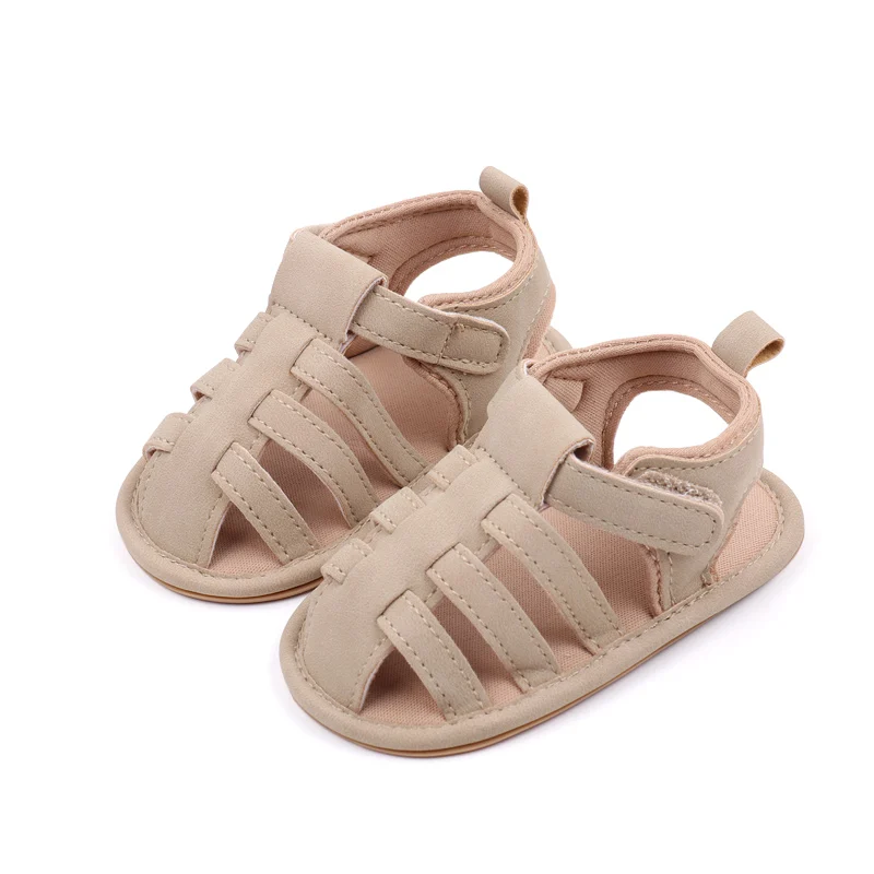 Baby Shoes Newborn Toddler 0-9-18 Months Prewalking Outdoor Summer Sandal Beach Walking Shoes 2024 New Style PU and TPR BHX3206 - Image 4